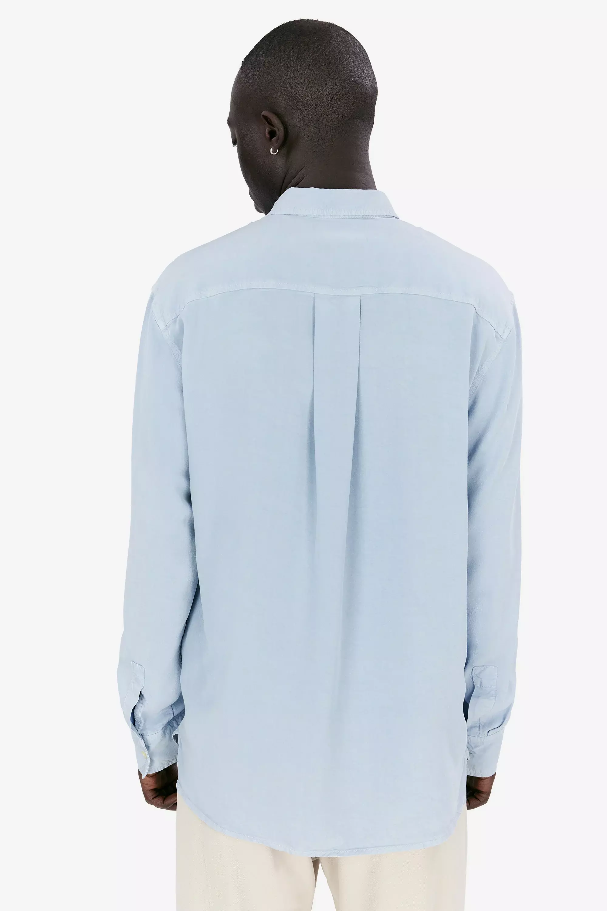 Elvine Ossian Light Blue Shirt Hemd Herren hellblau